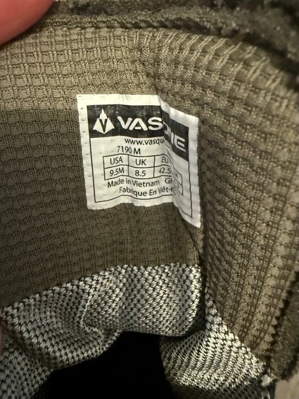 Vasque Brown and Black Men's GORE-TEX Hiking Boots